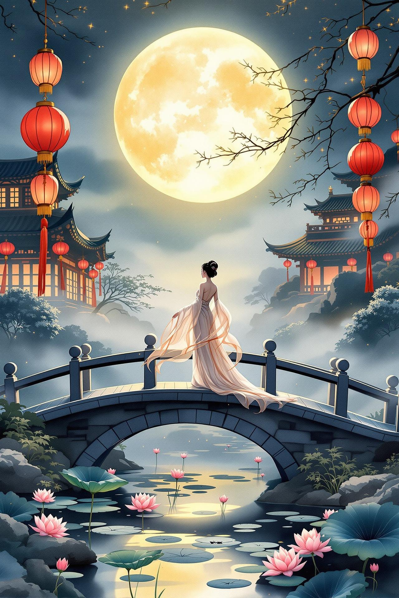 午马影视月榜第4名：《长安三万里》电影海报